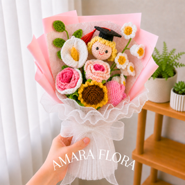 Handmade Graduation Gift - Blonde Hair