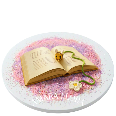 Cute Boho Bee Bookmark