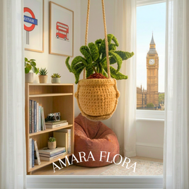 Crochet Marijuana Plant Hanging