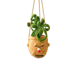 Crochet Marijuana Plant Hanging