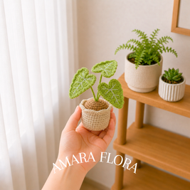 Crochet Arrow Head Plant